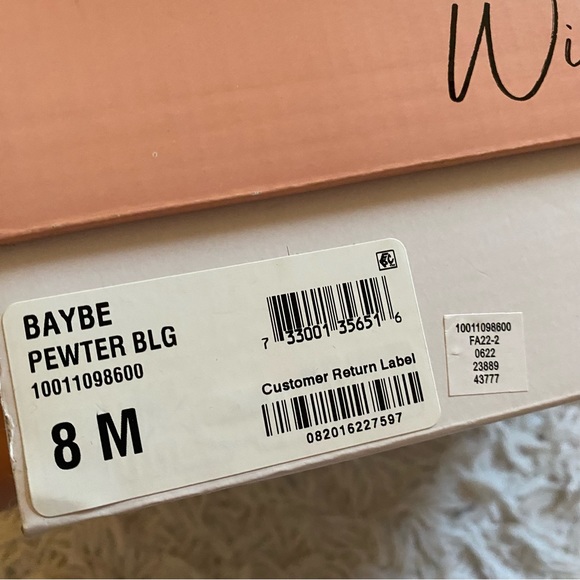 NWT/NIB WILD PAIR Baybe Bling Sock Bootie size 8 - Picture 8 of 9